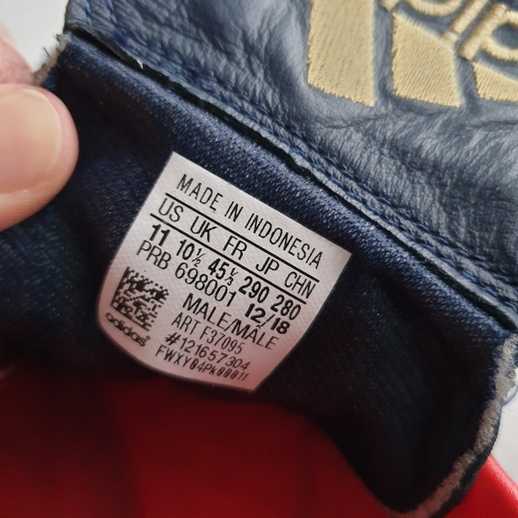 Limited Edition Adidas Predator Accelerator TR Zidane, men's US size 11 - Picture 4 of 4